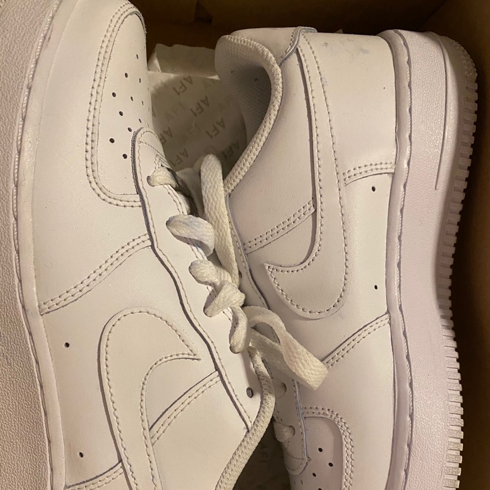 White Air Force 1s